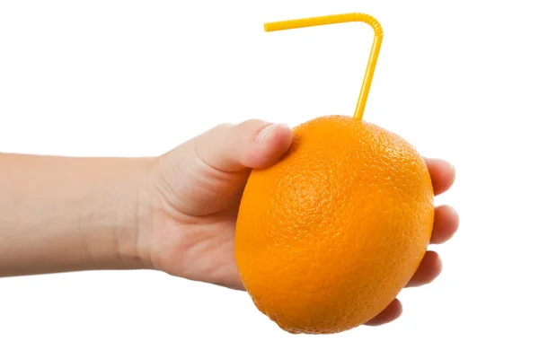 Orange fruit drink — Stock Photo, Image