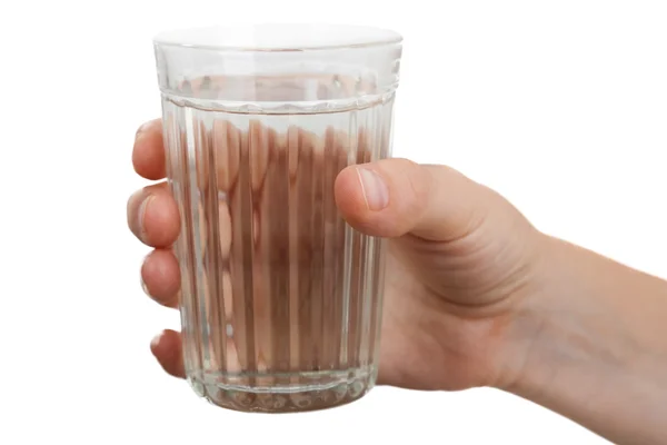 음료 물 유리 — 스톡 사진