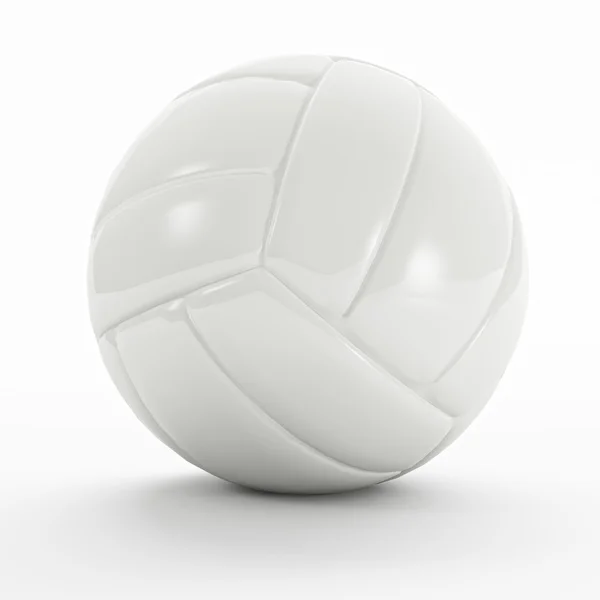 Balle de volley blanche — Photo