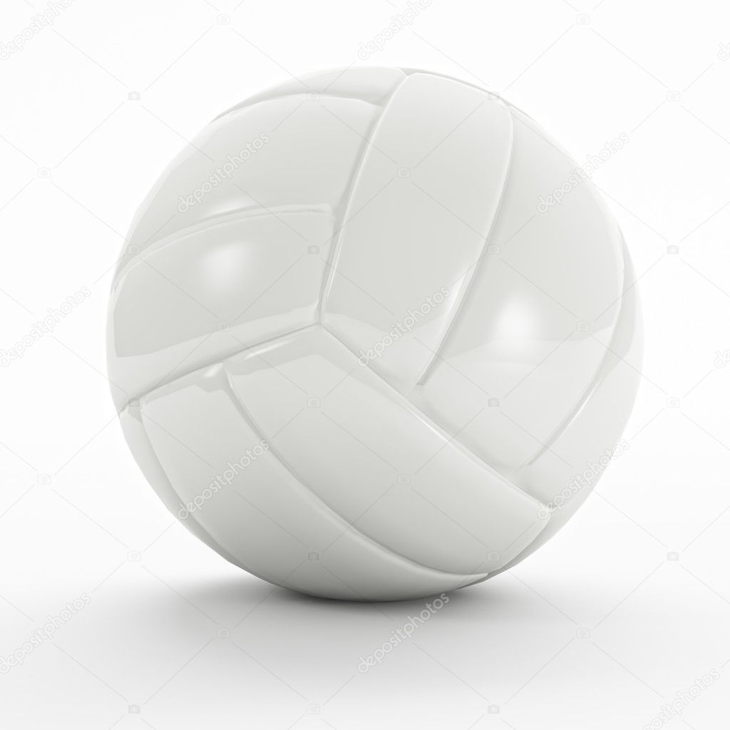 White volley ball Stock Photo by ©jukai5 2696724