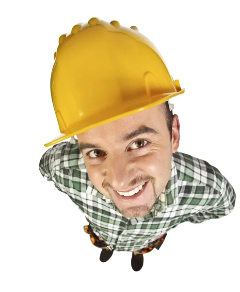 Funny manual worker — Stock Photo, Image