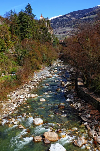 Merano river — Stock Photo, Image