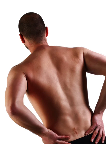 Dor nas costas e cirurgia — Fotografia de Stock