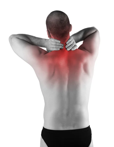 Dolor de espalda — Foto de Stock