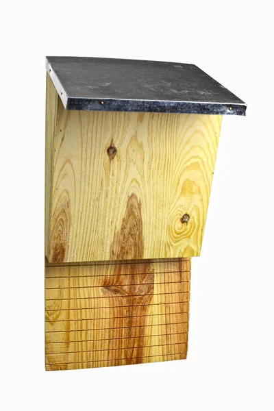 Drewniane batbox — Zdjęcie stockowe