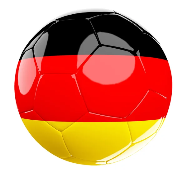 Soccer ball of germany — Stock Photo, Image