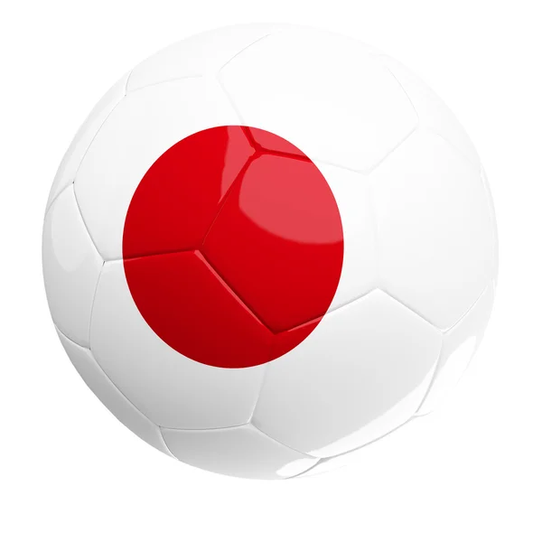 Giappone pallone da calcio — Foto Stock