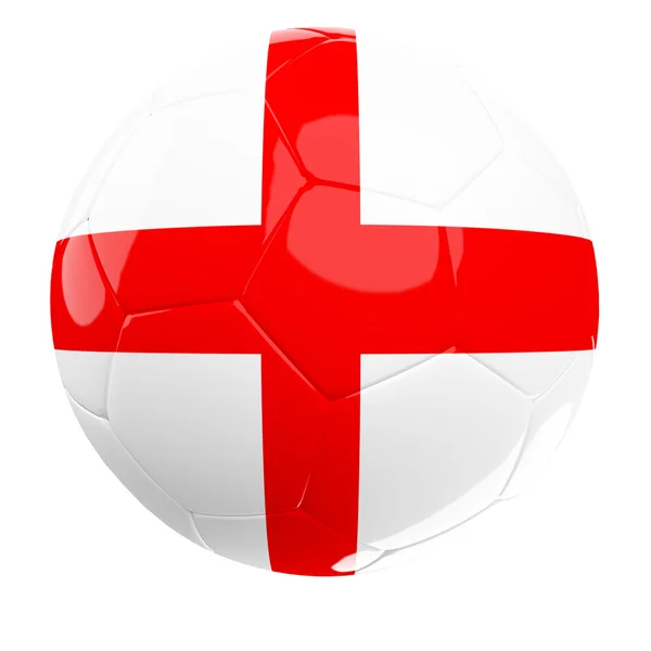 Englands Fußballball — Stockfoto