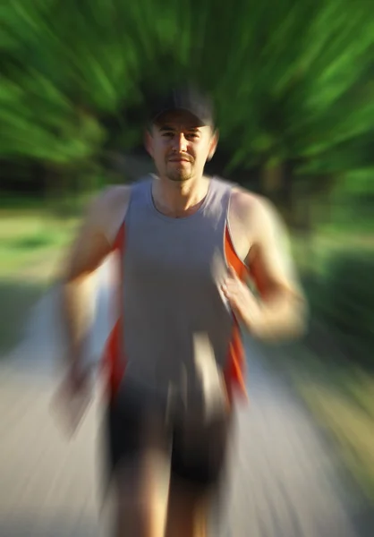 Hastighet löpare — Stockfoto