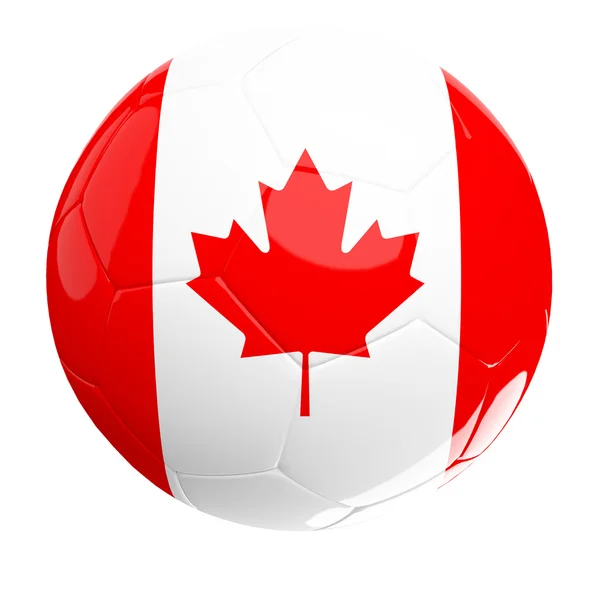 stock image Canadian soccer ball