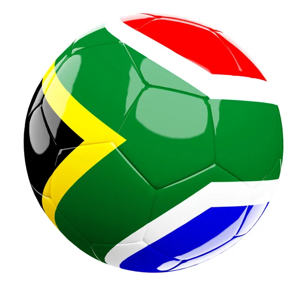 दक्षिण आफ्रिका फुटबॉल चेंडू — स्टॉक फोटो, इमेज