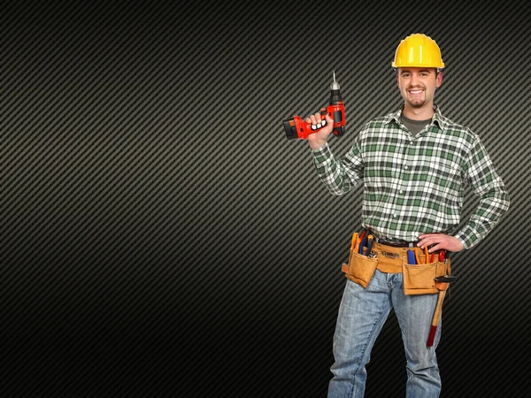 Man with tools — Stock Photo, Image