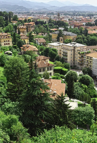 Bergamos Ansicht — Stockfoto