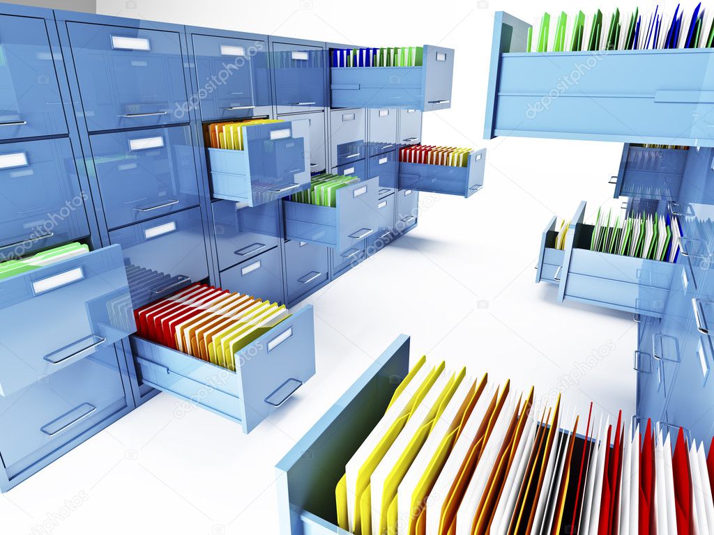 File cabinet 3d