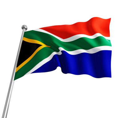 South africa flag clipart