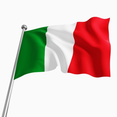 Italian flag clipart