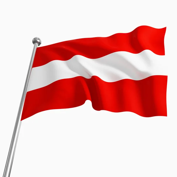 Austria bandera —  Fotos de Stock