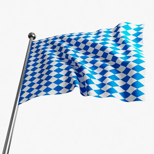 Vlag van Beieren — Stockfoto