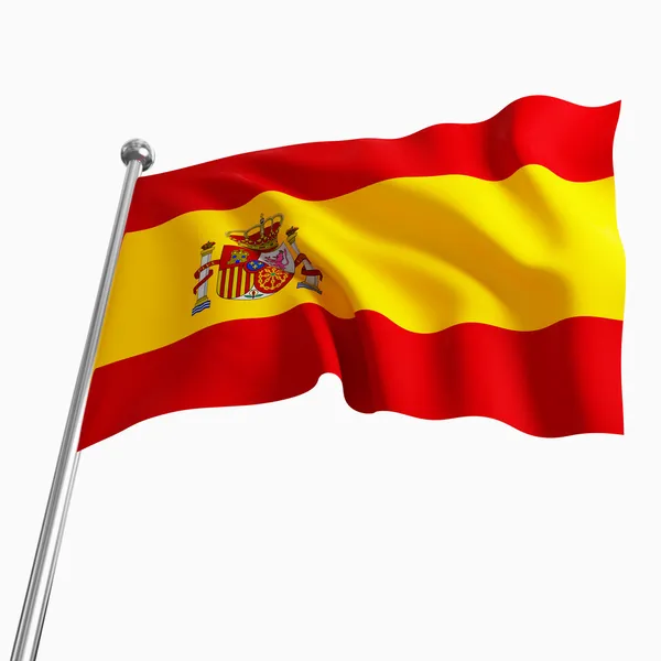 Bandeira Espanha — Fotografia de Stock
