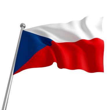 Czeck republic flag clipart