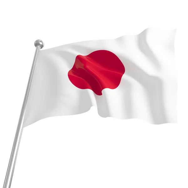 ธงชาติญี่ปุ่น — ภาพถ่ายสต็อก