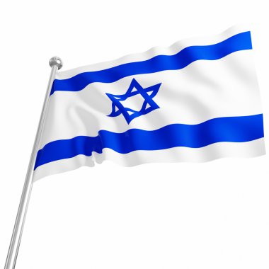 Israel flag clipart