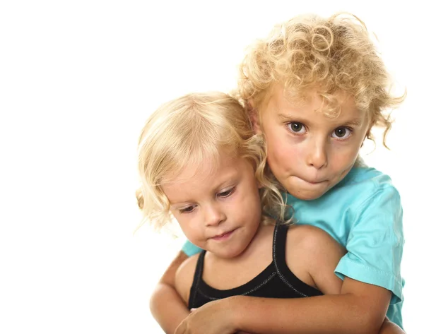 Blonde kids — Stock Photo, Image