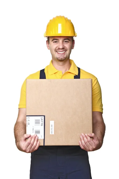 Manual worker delivery — Stock Photo, Image