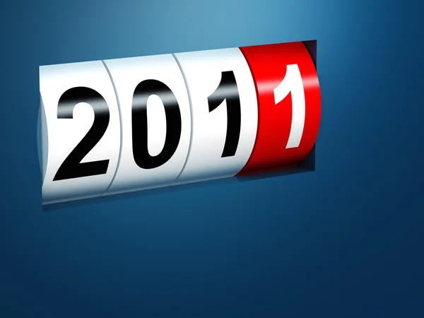2011 new year background — Stock Photo, Image
