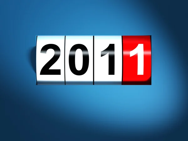 2011 new year background — Stock Photo, Image