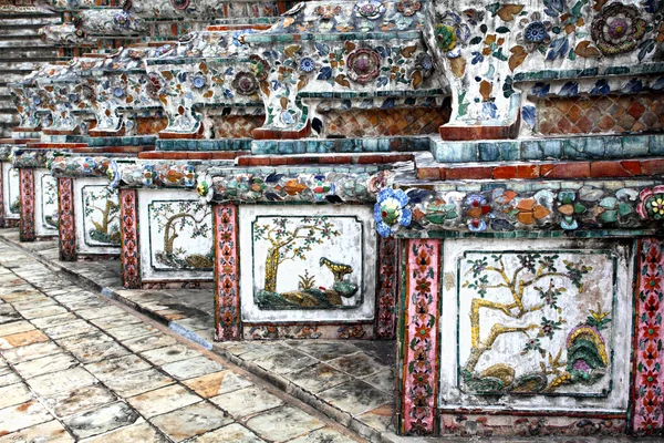 Detalle del templo de Wat Arun — Foto de Stock
