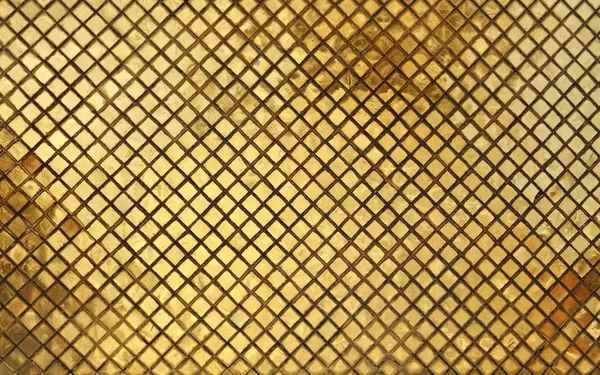 Zlaté dlaždice — Stock fotografie