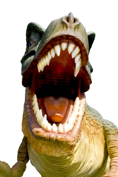 Teeth of a dinosaur — Stock Photo, Image