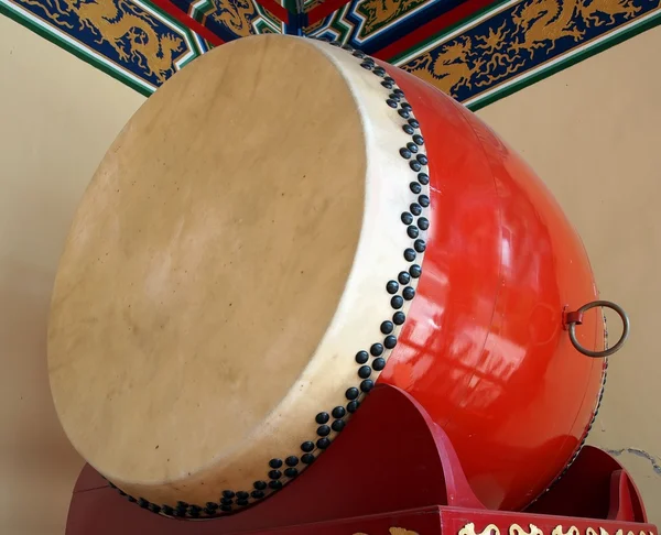 Grand tambour chinois — Photo