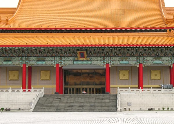 Bâtiment traditionnel chinois à Taipei — Photo