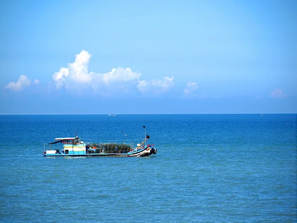 Ein chinesisches Fischerboot — Stockfoto
