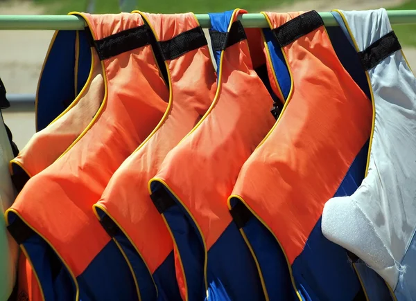 Colorful Lifevests — Stock Photo, Image