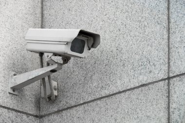 Outdoor surveillance camera clipart