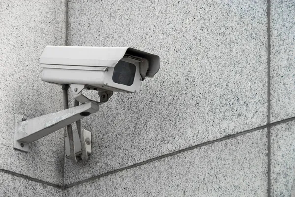 Câmera de vigilância exterior Fotos De Bancos De Imagens