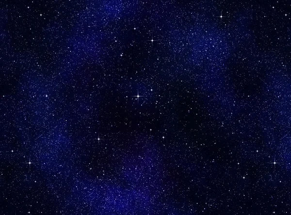 Étoiles dans l'espace ou le ciel nocturne — Photo