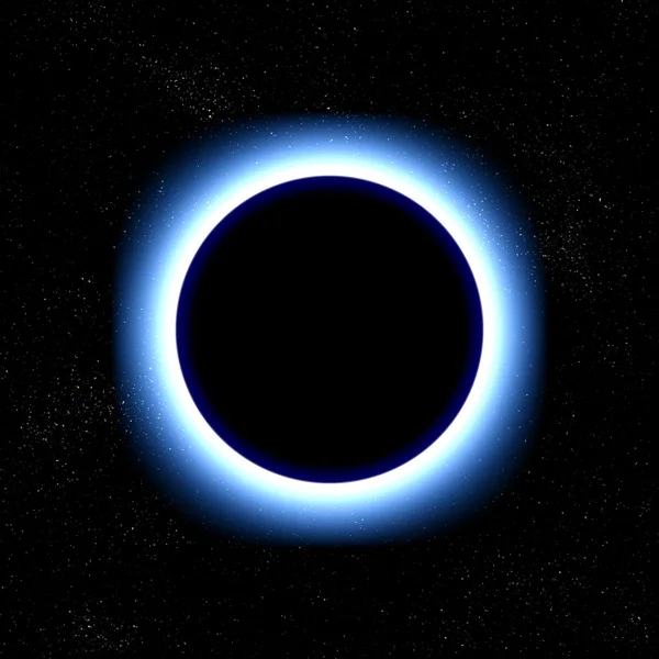 Eclipse total en el espacio —  Fotos de Stock