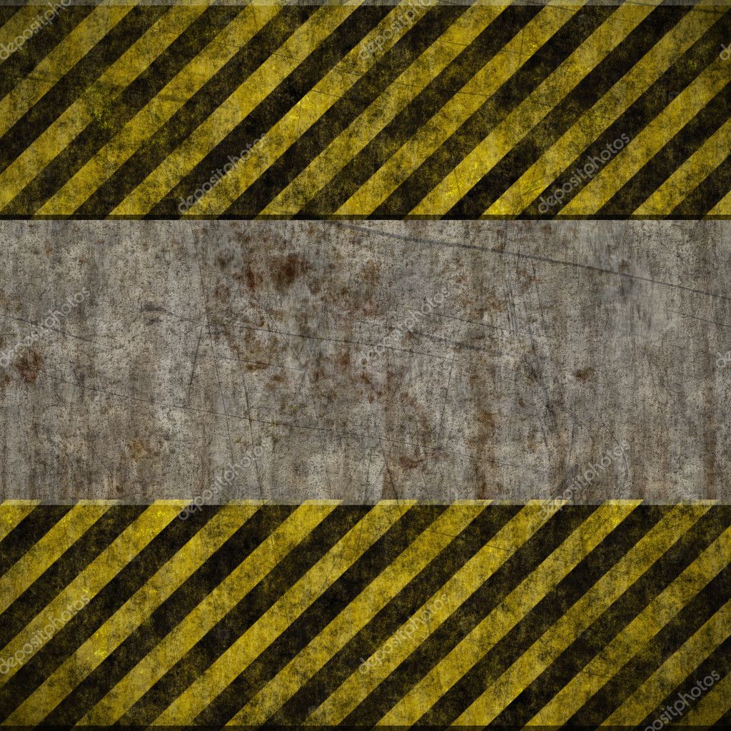 Grungy Hazard Sign Wall Stock Photo By ©clearviewstock 2857200