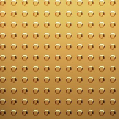 Gold sheet with rivet heads clipart
