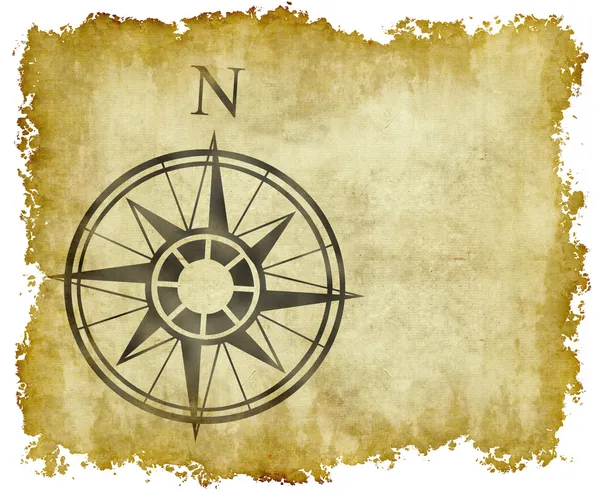 North compass map arrow — Stockvector