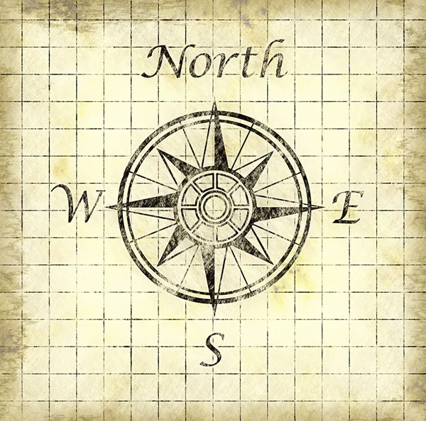 North arrow — Stock vektor