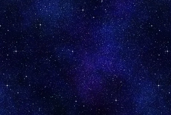 Hely vagy az éjszakai égbolton csillagok — Stock Fotó