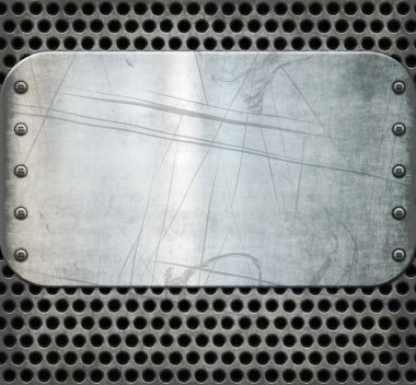 Old metal background texture clipart