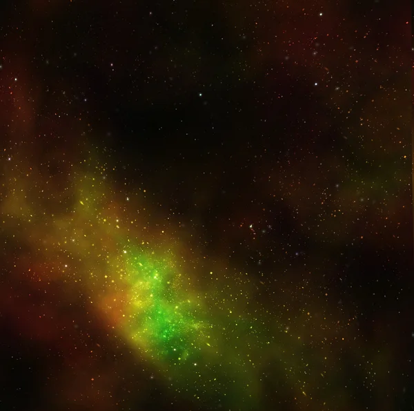 Espace lointain cosmos étoiles — Image vectorielle