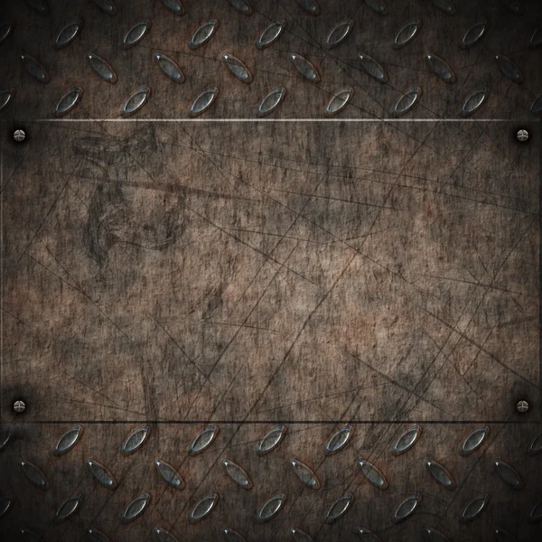 Grunge rusty metal background — Stock Vector