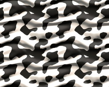 Cow hide fabric clipart